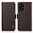 Coque Portefeuille Livre Cuir Etui Clapet B03H pour Xiaomi Poco M5 4G Marron