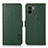 Coque Portefeuille Livre Cuir Etui Clapet B03H pour Xiaomi Redmi A1 Plus Vert