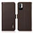 Coque Portefeuille Livre Cuir Etui Clapet B03H pour Xiaomi Redmi Note 10 JE 5G Marron