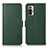 Coque Portefeuille Livre Cuir Etui Clapet B03H pour Xiaomi Redmi Note 10 Pro 4G Vert