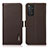 Coque Portefeuille Livre Cuir Etui Clapet B03H pour Xiaomi Redmi Note 11 4G (2022) Marron