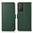 Coque Portefeuille Livre Cuir Etui Clapet B03H pour Xiaomi Redmi Note 11 Pro 4G Vert