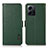 Coque Portefeuille Livre Cuir Etui Clapet B03H pour Xiaomi Redmi Note 12 4G Vert