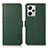 Coque Portefeuille Livre Cuir Etui Clapet B03H pour Xiaomi Redmi Note 12 Explorer Vert