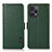 Coque Portefeuille Livre Cuir Etui Clapet B03H pour Xiaomi Redmi Note 12 Turbo 5G Vert