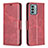 Coque Portefeuille Livre Cuir Etui Clapet B04F pour Nokia G22 Rouge