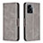 Coque Portefeuille Livre Cuir Etui Clapet B04F pour OnePlus Nord N300 5G Gris