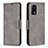 Coque Portefeuille Livre Cuir Etui Clapet B04F pour Oppo A74 4G Gris