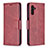 Coque Portefeuille Livre Cuir Etui Clapet B04F pour Samsung Galaxy A04s Rouge