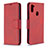 Coque Portefeuille Livre Cuir Etui Clapet B04F pour Samsung Galaxy A11 Rouge