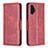 Coque Portefeuille Livre Cuir Etui Clapet B04F pour Samsung Galaxy A13 4G Rouge
