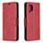 Coque Portefeuille Livre Cuir Etui Clapet B04F pour Samsung Galaxy A42 5G Rouge