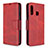 Coque Portefeuille Livre Cuir Etui Clapet B04F pour Samsung Galaxy A70E Rouge