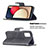 Coque Portefeuille Livre Cuir Etui Clapet B04F pour Samsung Galaxy M02s Petit