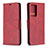 Coque Portefeuille Livre Cuir Etui Clapet B04F pour Samsung Galaxy Note 20 Ultra 5G Rouge