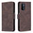 Coque Portefeuille Livre Cuir Etui Clapet B05F pour Oppo A54 5G Marron