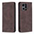 Coque Portefeuille Livre Cuir Etui Clapet B05F pour Oppo F21s Pro 4G Marron