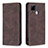 Coque Portefeuille Livre Cuir Etui Clapet B05F pour Realme 7i RMX2193 Marron