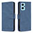 Coque Portefeuille Livre Cuir Etui Clapet B05F pour Realme 9i 4G Bleu