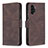 Coque Portefeuille Livre Cuir Etui Clapet B05F pour Samsung Galaxy A13 4G Marron