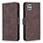 Coque Portefeuille Livre Cuir Etui Clapet B05F pour Samsung Galaxy A22 5G Marron