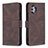 Coque Portefeuille Livre Cuir Etui Clapet B05F pour Samsung Galaxy A32 4G Marron