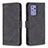 Coque Portefeuille Livre Cuir Etui Clapet B05F pour Samsung Galaxy A72 5G Noir