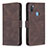 Coque Portefeuille Livre Cuir Etui Clapet B05F pour Samsung Galaxy M11 Marron