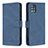 Coque Portefeuille Livre Cuir Etui Clapet B05F pour Samsung Galaxy M40S Bleu