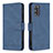 Coque Portefeuille Livre Cuir Etui Clapet B05F pour Samsung Galaxy S20 Bleu