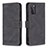 Coque Portefeuille Livre Cuir Etui Clapet B05F pour Samsung Galaxy S20 FE 4G Noir