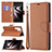 Coque Portefeuille Livre Cuir Etui Clapet B05F pour Samsung Galaxy S21 Ultra 5G Petit