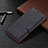 Coque Portefeuille Livre Cuir Etui Clapet B05F pour Samsung Galaxy S22 Plus 5G Noir