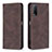 Coque Portefeuille Livre Cuir Etui Clapet B05F pour Vivo Y30g Marron