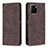 Coque Portefeuille Livre Cuir Etui Clapet B05F pour Vivo Y32t Marron