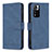 Coque Portefeuille Livre Cuir Etui Clapet B05F pour Xiaomi Mi 11i 5G (2022) Bleu