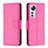Coque Portefeuille Livre Cuir Etui Clapet B05F pour Xiaomi Mi 12 5G Rose Rouge