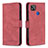 Coque Portefeuille Livre Cuir Etui Clapet B05F pour Xiaomi POCO C3 Rouge