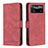 Coque Portefeuille Livre Cuir Etui Clapet B05F pour Xiaomi Poco X4 Pro 5G Rouge