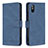 Coque Portefeuille Livre Cuir Etui Clapet B05F pour Xiaomi Redmi 9A Bleu