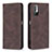 Coque Portefeuille Livre Cuir Etui Clapet B05F pour Xiaomi Redmi Note 10 5G Marron