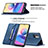 Coque Portefeuille Livre Cuir Etui Clapet B05F pour Xiaomi Redmi Note 10T 5G Petit