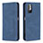 Coque Portefeuille Livre Cuir Etui Clapet B05F pour Xiaomi Redmi Note 11 SE 5G Bleu