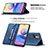 Coque Portefeuille Livre Cuir Etui Clapet B05F pour Xiaomi Redmi Note 11 SE 5G Petit