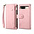 Coque Portefeuille Livre Cuir Etui Clapet B05S pour Google Pixel 8 5G Or Rose