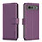 Coque Portefeuille Livre Cuir Etui Clapet B06F pour Google Pixel 7a 5G Violet