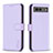 Coque Portefeuille Livre Cuir Etui Clapet B06F pour Google Pixel 7a 5G Violet Clair