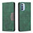 Coque Portefeuille Livre Cuir Etui Clapet B06F pour Motorola Moto G31 Vert