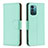 Coque Portefeuille Livre Cuir Etui Clapet B06F pour Nokia G11 Vert