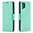 Coque Portefeuille Livre Cuir Etui Clapet B06F pour Samsung Galaxy A12 Nacho Vert